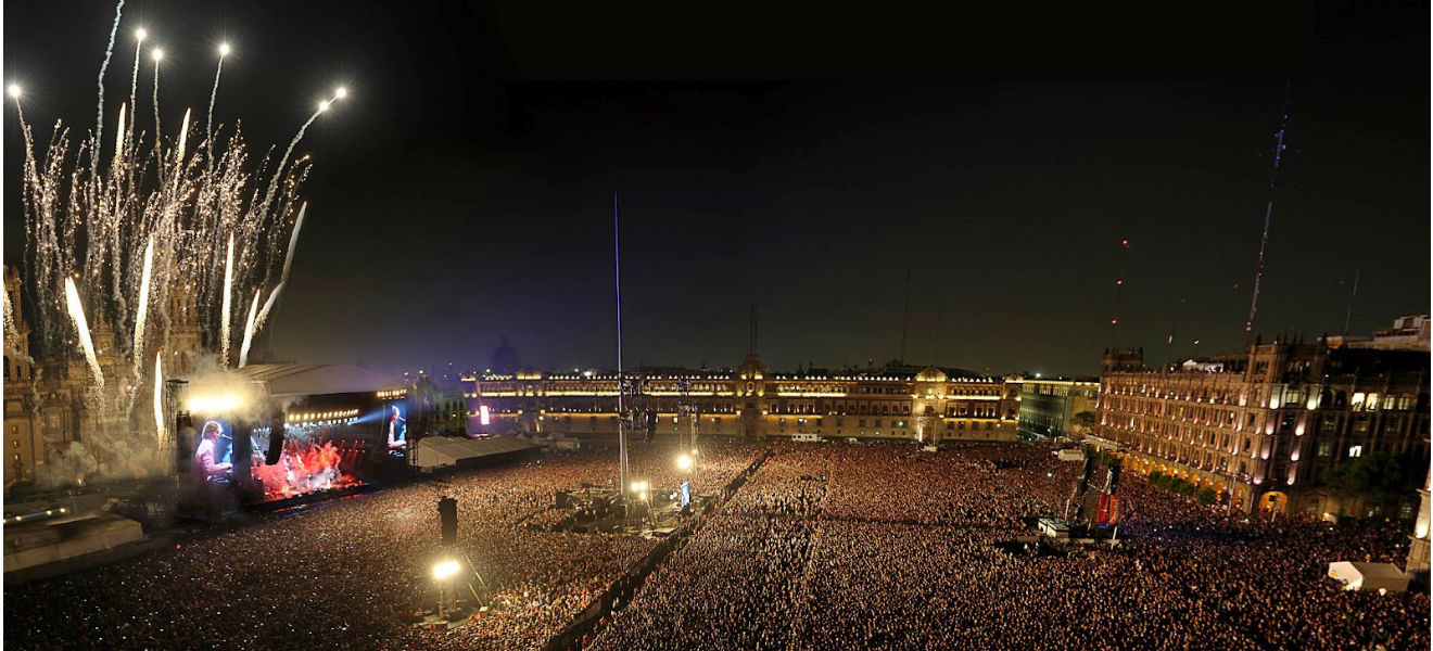 Paul McCartney en el Zócalo de la Ciudad de México. La maravillosa noche de un día difícil.